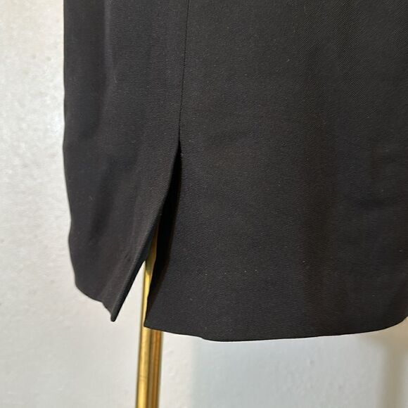 Alberto Makali women’s black mini cocktail dress size 10 made in the USA - Picture 7 of 14